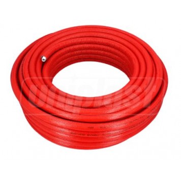 Teava PEXb-AL RED multistrat + izolare D. 16 x 2 mm Termo L=100 m APE