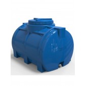 Rezervor apa 500 L orizontal, oval (albastru) cu stut D. 1/2" 98x85x85 cm