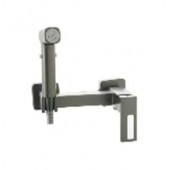 Baterie cu dus igienic montare exter. X18-FB-254 GUNGRAY TRIGOR