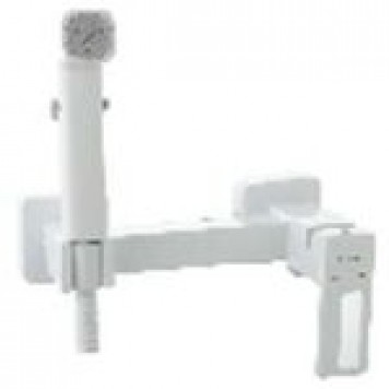 Baterie cu dus igienic montare exter. X18-FW-254 WHITE TRIGOR