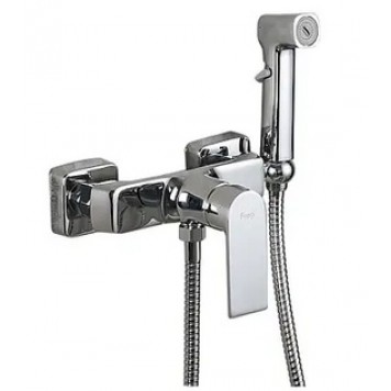 Baterie cu dus igienic montare exter. A18-341 TRIGOR CHROME